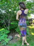 Medium Ice Dyed Organic Cotton Midi Dress