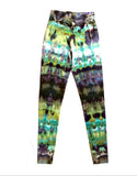 Extra Small Ice Dyed Hemp Organic Cotton Leggings