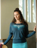 Triple Owl Wing Dolman Top