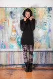 Long Sleeve Cowl Neck/Hoodie Tunic