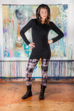 Long Sleeve Cowl Neck/Hoodie Tunic