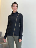 Bamboo Fleece Moto Jacket