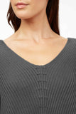 Highline V Neck Cotton Sweater